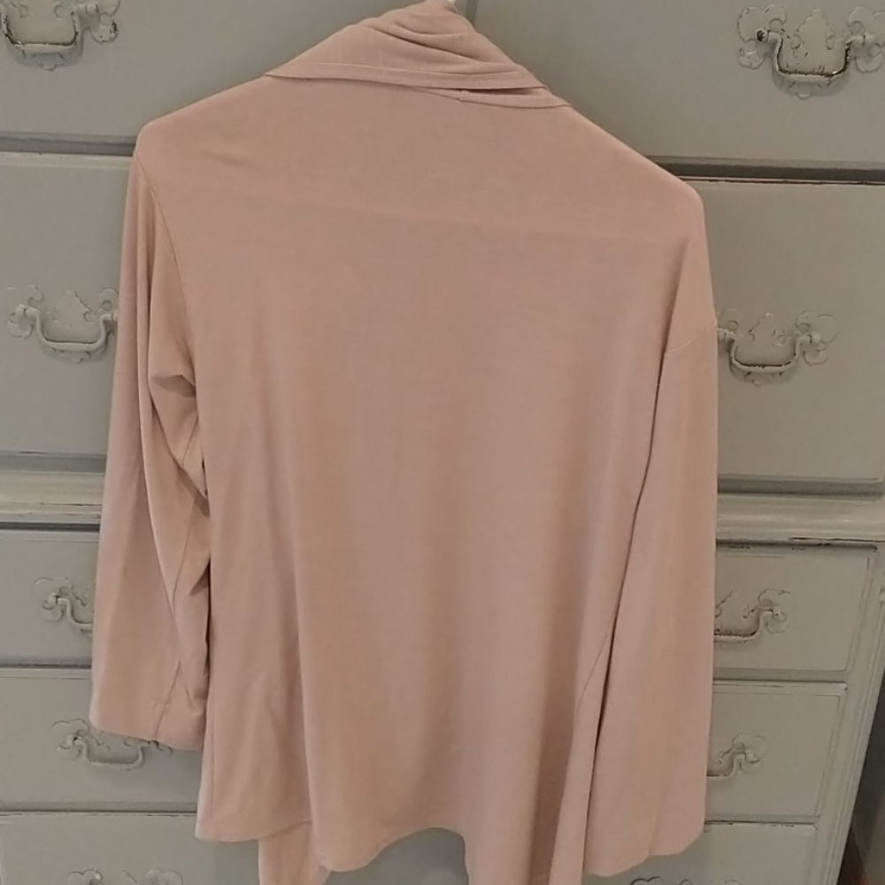Natori open high low cardigan - Picture 3 of 4